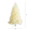 6ft. Unlit Off-White Pampas Grass Artificial Christmas Tree